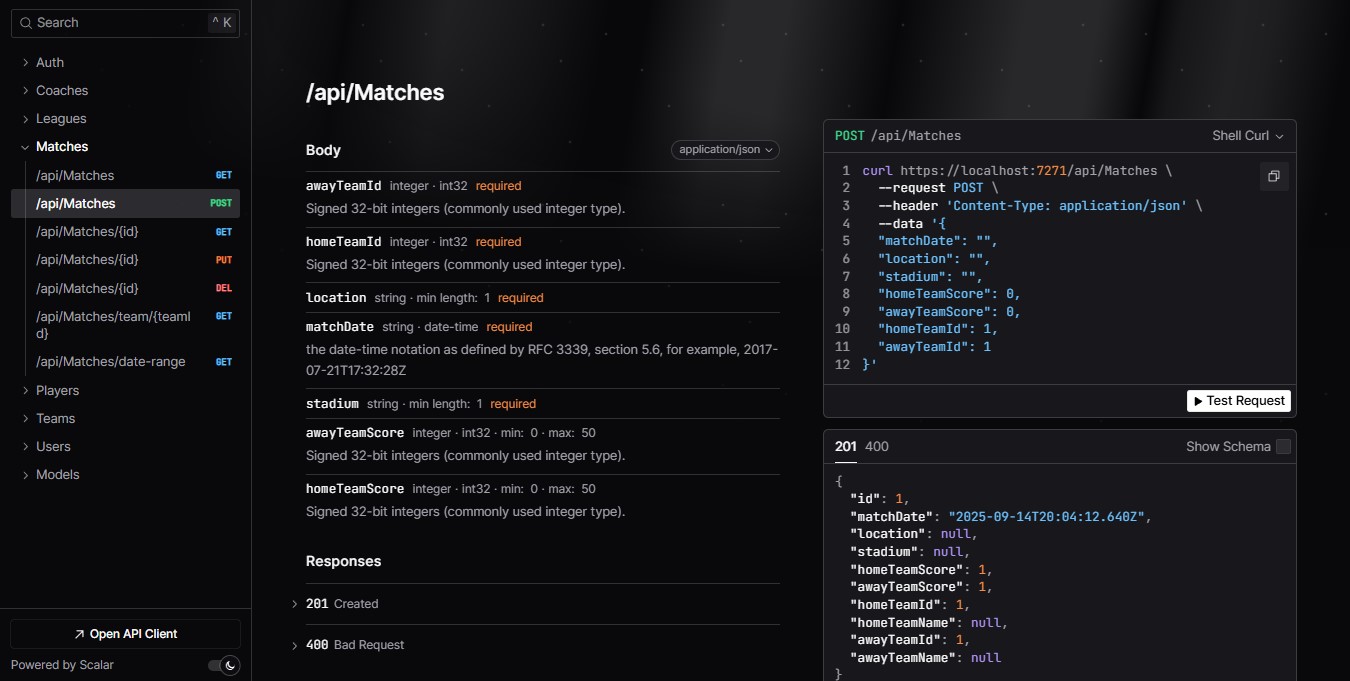 LeagueMaster Scalar API routes
