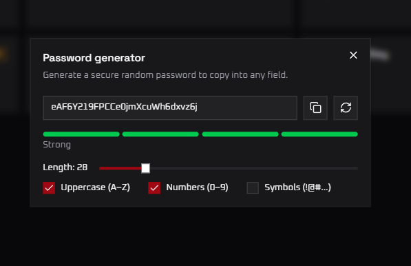 Poneglyph password generator
